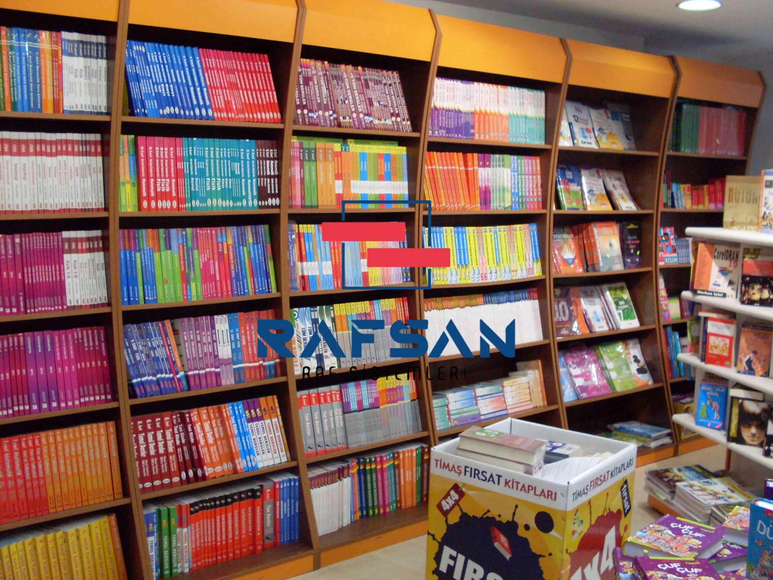 Kitap & Kırtasiye raf sistemi uygulaması 05