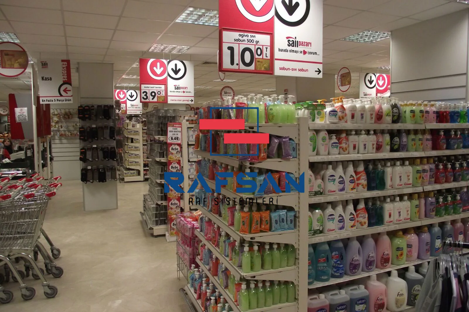 Market raf sistemi uygulaması 11